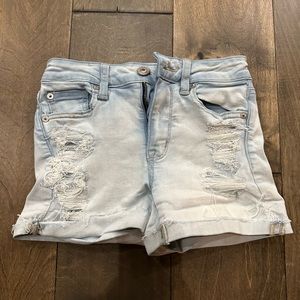 American Eagle hi rise shortie size 0